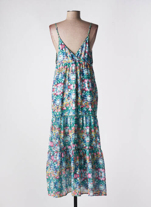 Robe longue vert THE KORNER pour femme