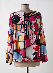 Blouse rose MADE IN ITALY pour femme seconde vue
