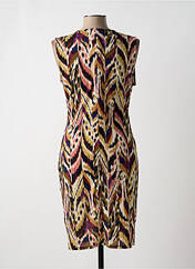 Robe mi-longue beige LADY LOL pour femme seconde vue
