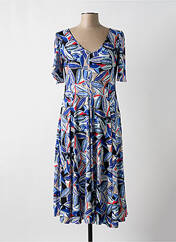 Robe mi-longue bleu JOY'S PARIS pour femme seconde vue