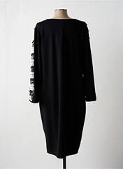 Robe mi-longue noir 100 % FEMININ PARIS pour femme seconde vue