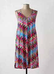 Robe mi-longue rose JOY'S PARIS pour femme seconde vue