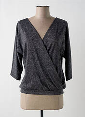 Top argent HALOGENE pour femme seconde vue