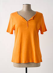 T-shirt orange A PARIS pour femme seconde vue