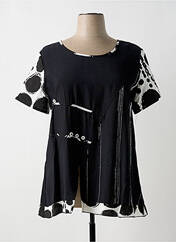 Tunique manches courtes noir PURPLEROSE pour femme seconde vue