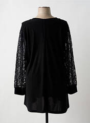 Tunique manches longues noir 2W PARIS pour femme seconde vue
