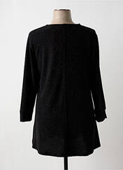 Tunique manches longues noir 2W PARIS pour femme seconde vue