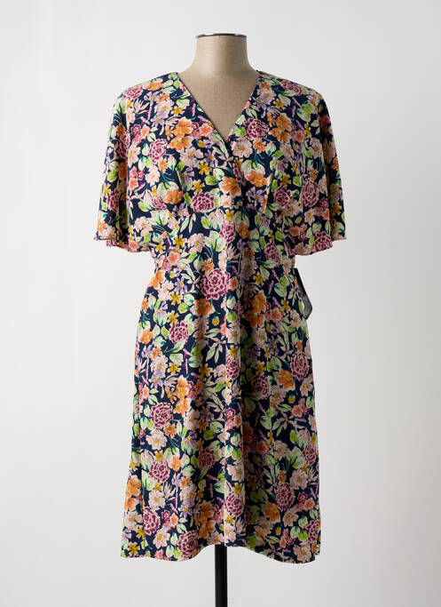 Robe mi-longue bleu MERLETTI pour femme