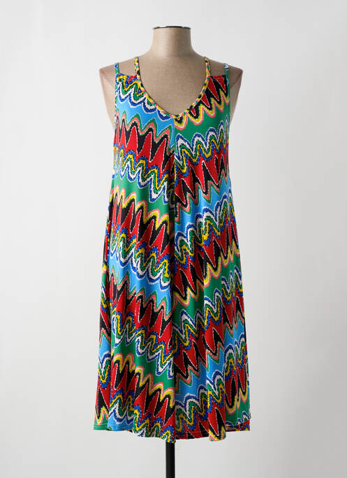 Robe mi-longue rouge JOY'S PARIS pour femme