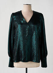 Blouse vert CHARMING GIRL BY SILIA pour femme seconde vue