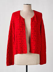 Gilet manches longues rouge RMS 26 pour femme seconde vue