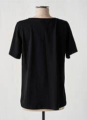 T-shirt noir MADE IN ITALY pour femme seconde vue