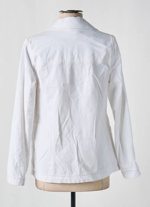 Blazer poches blanc BRUNO SAINT HILAIRE femme