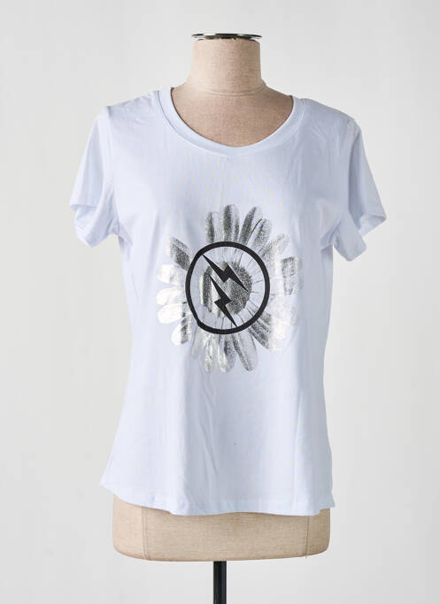 T-shirt blanc M&G pour femme