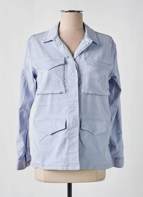 Veste casual bleu BRUNO SAINT HILAIRE pour femme