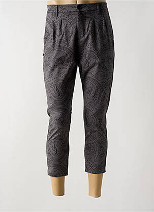 Pantalon 7/8 taille haute taille haute gris IMPERIAL femme