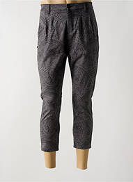 Pantalon 7/8 taille haute taille haute gris IMPERIAL femme