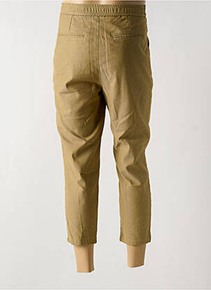 Pantalon 7/8 taille haute taille haute beige IMPERIAL femme