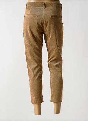 Pantalon 7/8 stretch taille normale beige IMPERIAL femme