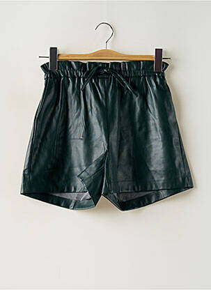 Short coupe droite taille haute vert MOLLY BRACKEN femme