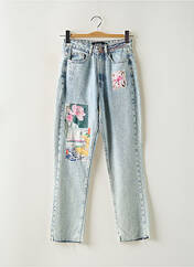 Jeans coupe droite bleu DESIGUAL pour femme seconde vue