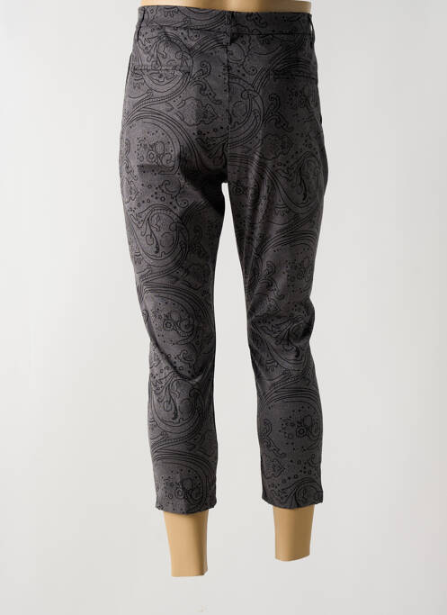 Pantalon 7/8 taille haute taille haute gris IMPERIAL femme