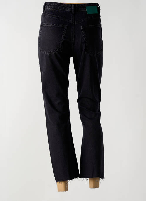 Jeans coupe droite noir DESIGUAL pour femme