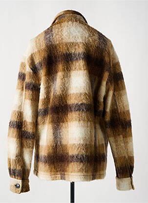 Manteau court poches sans capuche marron IMPERIAL femme