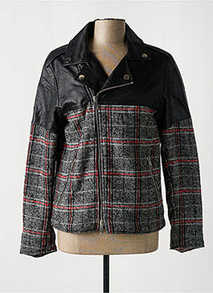 Veste casual col tailleur noir IMPERIAL femme