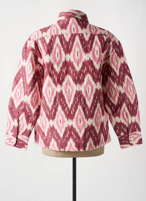 Veste casual coupe droite rose MOLLY BRACKEN femme