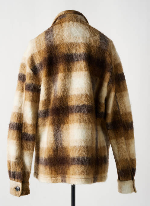 Manteau court marron IMPERIAL pour femme