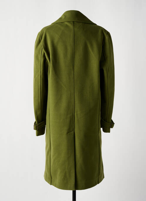 Manteau long vert IMPERIAL pour femme
