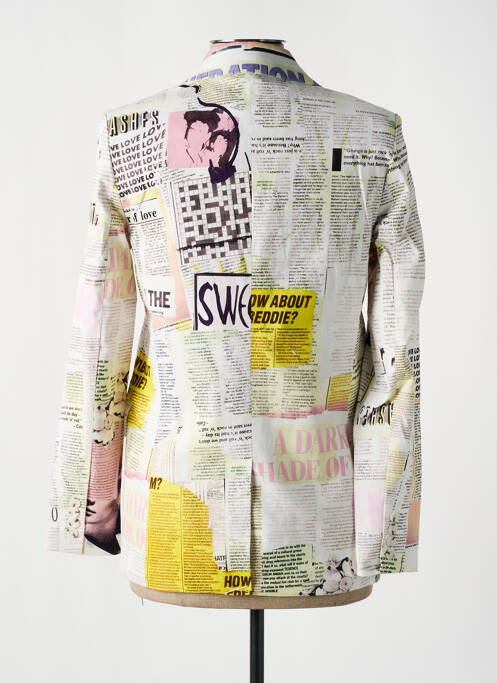 Veste casual blanc DESIGUAL pour femme