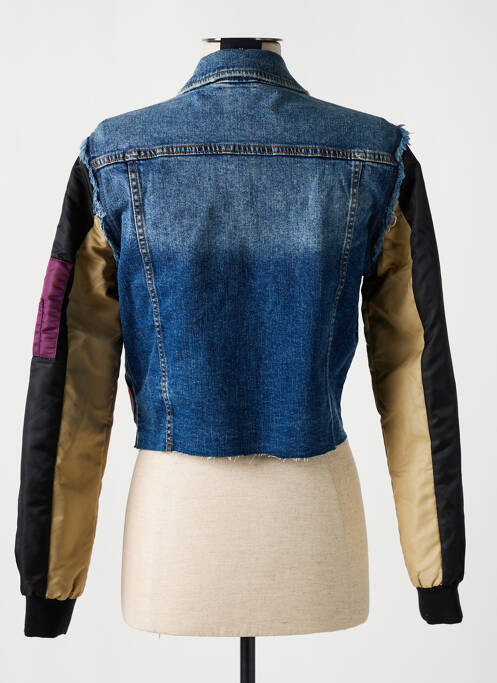 Veste casual bleu DESIGUAL pour femme