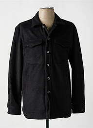 Veste casual fermeture boutonnée sur le devant noir IMPERIAL homme