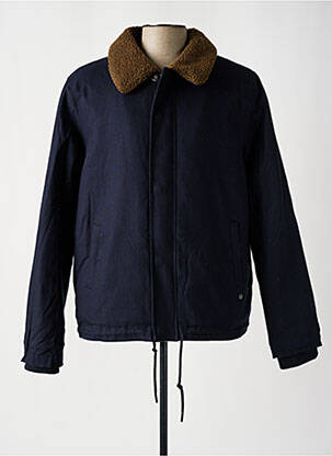 Veste casual coupe droite bleu FREEMAN T.PORTER homme