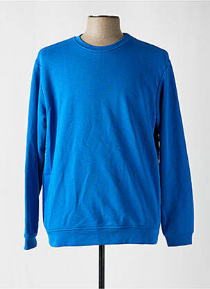 Sweat-shirt tissage jersey manches longues bleu IMPERIAL homme