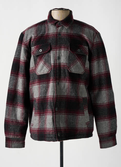 Veste casual coupe droite rouge PETROL INDUSTRIES homme