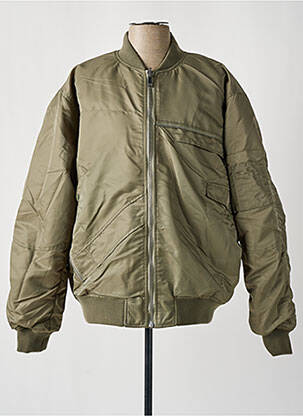 Blouson finition intérieure doublure imprimée vert DESIGUAL homme