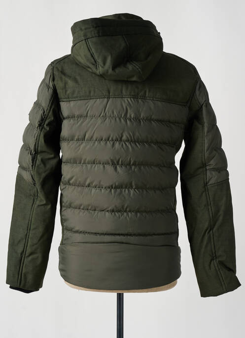 Doudoune manches longues a capuche vert GARCIA homme