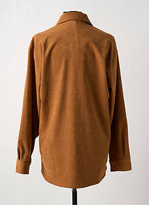 Chemise manches longues manches longues marron IMPERIAL homme