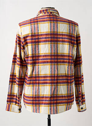 Veste casual fermeture boutonnée sur le devant orange IMPERIAL homme