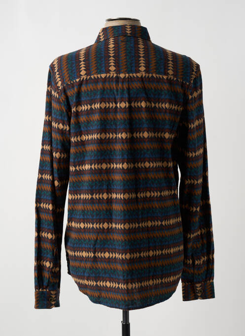 Chemise manches longues bleu PETROL INDUSTRIES pour homme