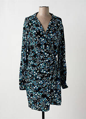 Robe courte manches longues manches longues noir DESIGUAL femme