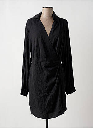 Robe courte manches longues manches longues noir DESIGUAL femme