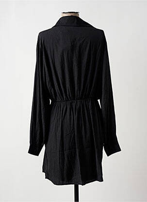 Robe courte manches longues manches longues noir DESIGUAL femme