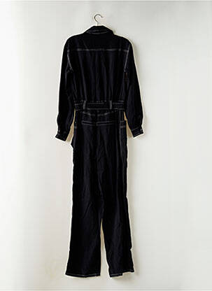 Combi-pantalon col chemisier manches longues noir DESIGUAL femme