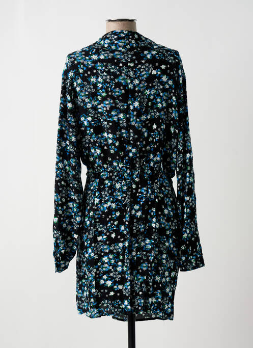 Robe courte manches longues manches longues noir DESIGUAL femme