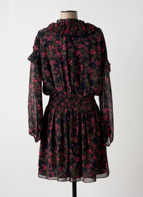 Robe courte manches longues manches longues noir DESIGUAL femme