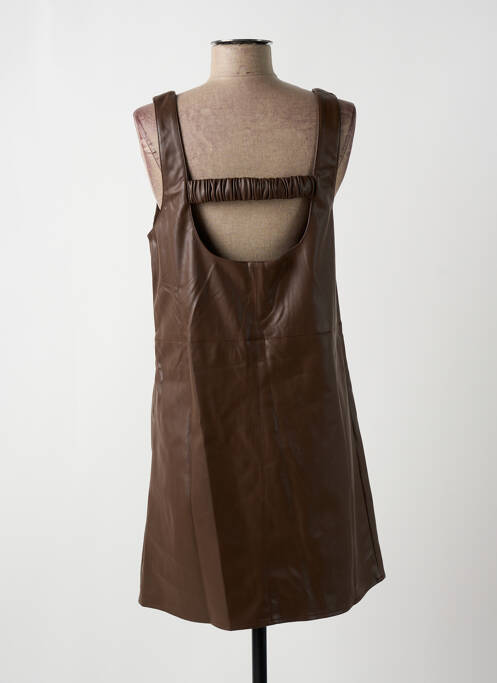 Robe courte marron MOLLY BRACKEN pour femme